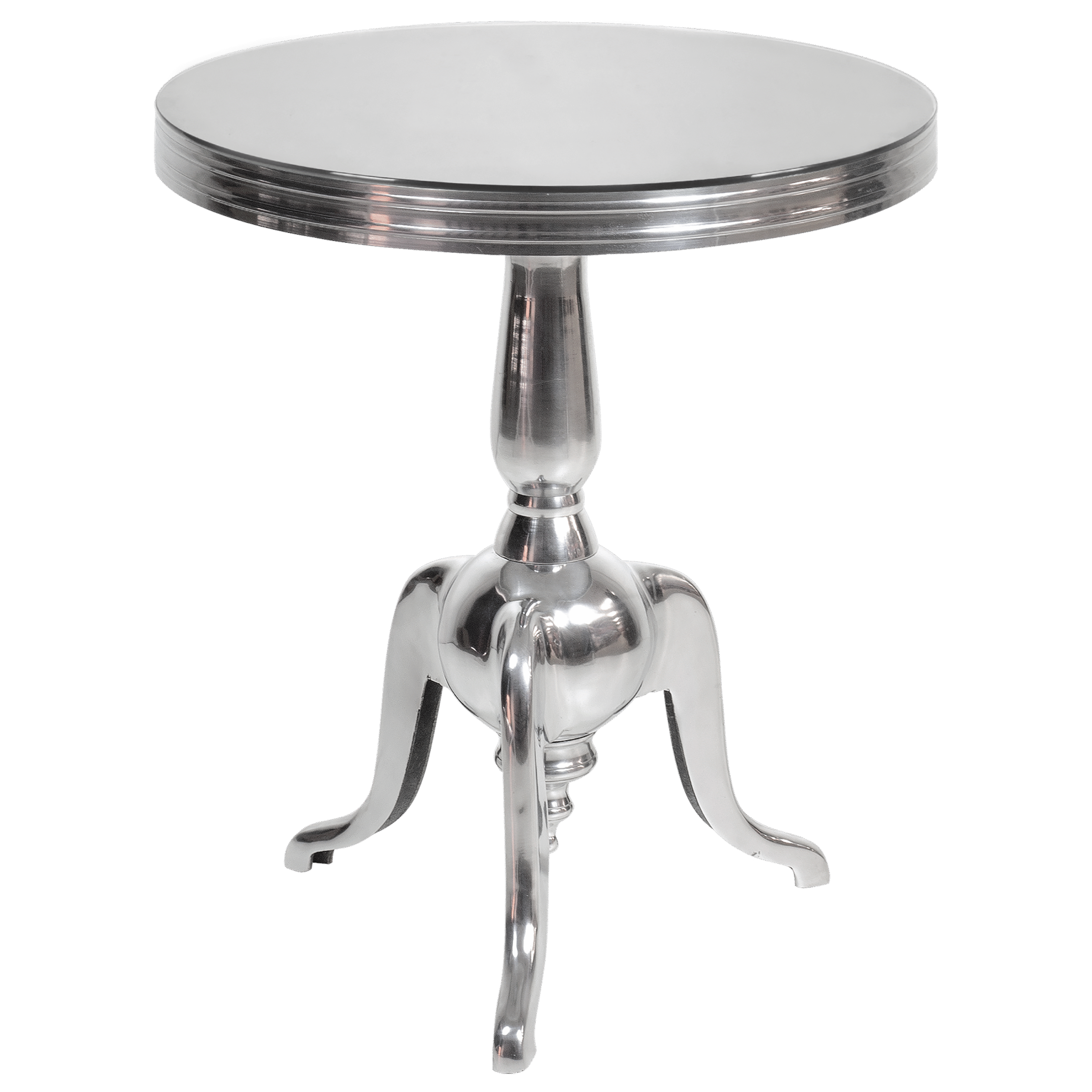 Mesa Bvlgari com Vidro - 0,65 diâmetro x 0,65h