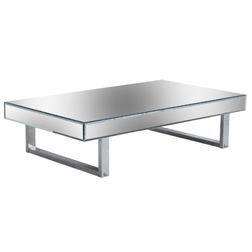 Mesa Centro Espelho Cristal 1.20l X 0.30a X 0.70p