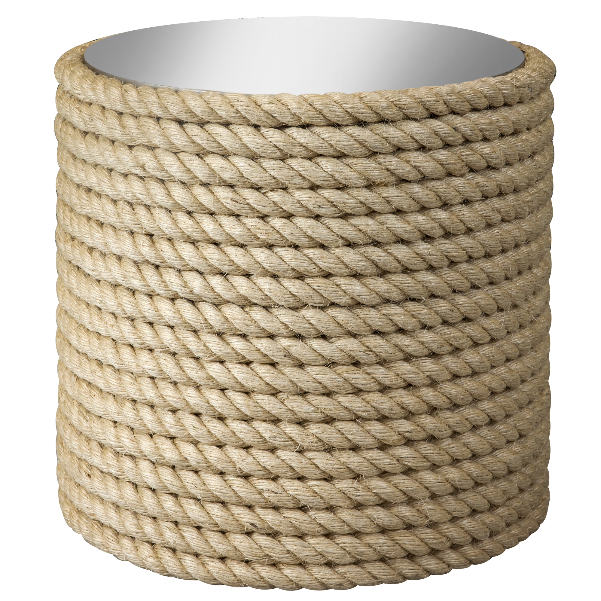 Mesa Cilindrica Revestida em Corda 0,60 x 0,60h