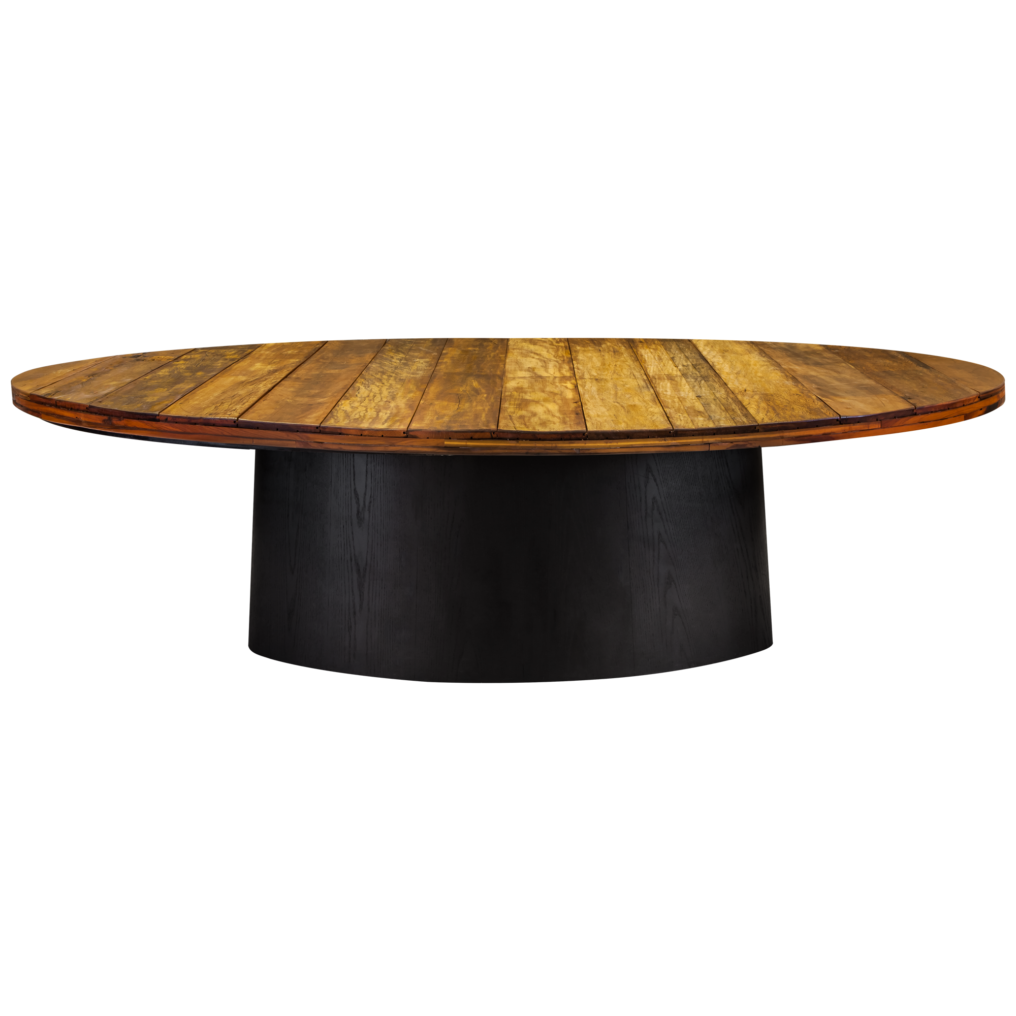 Mesa Design Oval Demolição - 2,60 compr. x 1,50 larg. x 0,75h