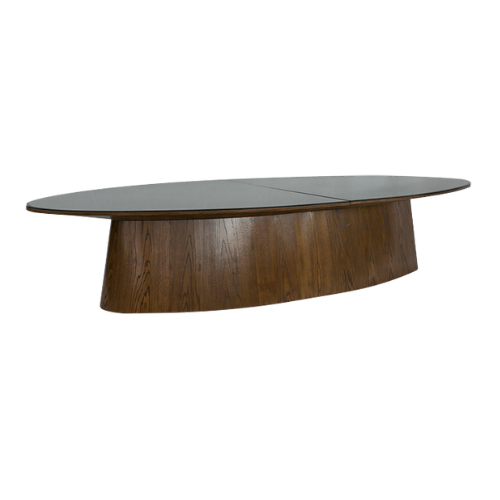 Mesa Design Oval Madeira - 4,00 x 1,80 x 0,75h