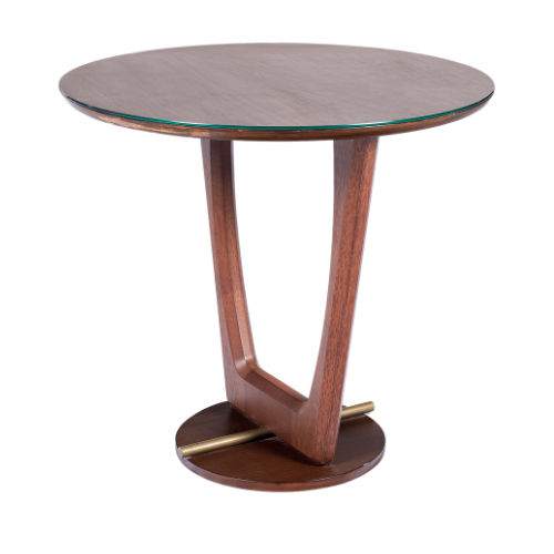 Mesa Lateral Tomie Madeira 0.60l X 0.53a