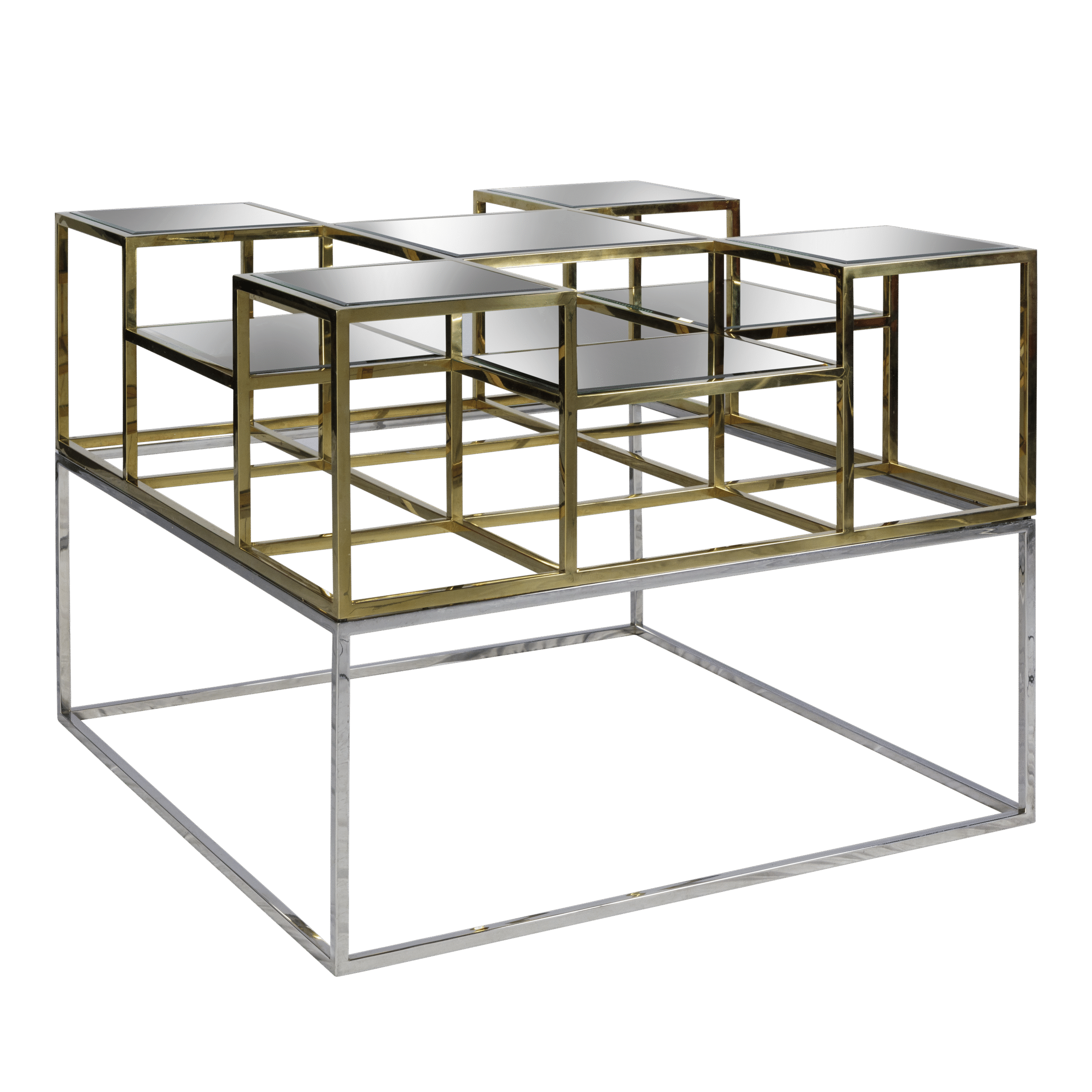 Mesa de Doces Chapelle com Espelho - 1,20 x 1,20 x 0,90h (2)