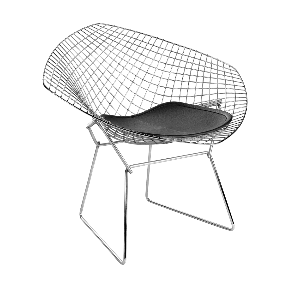 Poltrona Bertoia Diamante com Assento - 0,87 x 0,75 x 0,75h (2)