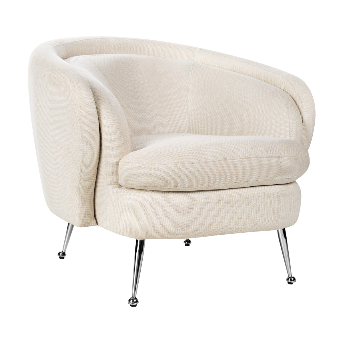 Poltrona Bruna Off White 0.90l X 0.80a X 0.86p