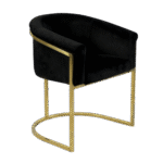 Poltrona Gucci com Capa Veludo Inca Preto