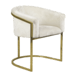 Poltrona Gucci com Capa Veludo Off White