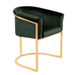 Poltrona Gucci com Capa Veludo Inca Verde