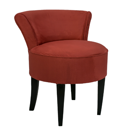 Poltrona Mignon Camurça Rouge de Fer 0.50l X 0.67a X 0.55p