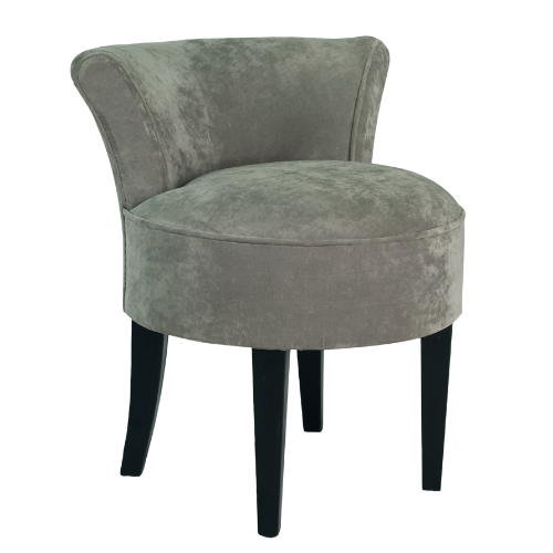 Poltrona Mignon Veludo Andorra Cinza 0.55l X 0.67a X 0.55p