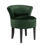 Poltrona Mignon Veludo Inca Verde