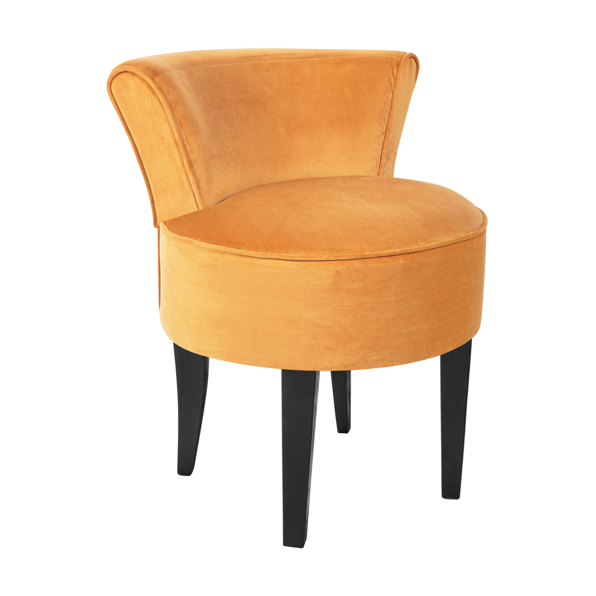 Poltrona Mignon Veludo Maia Mostarda 0.50l X 0.67a X 0.55p