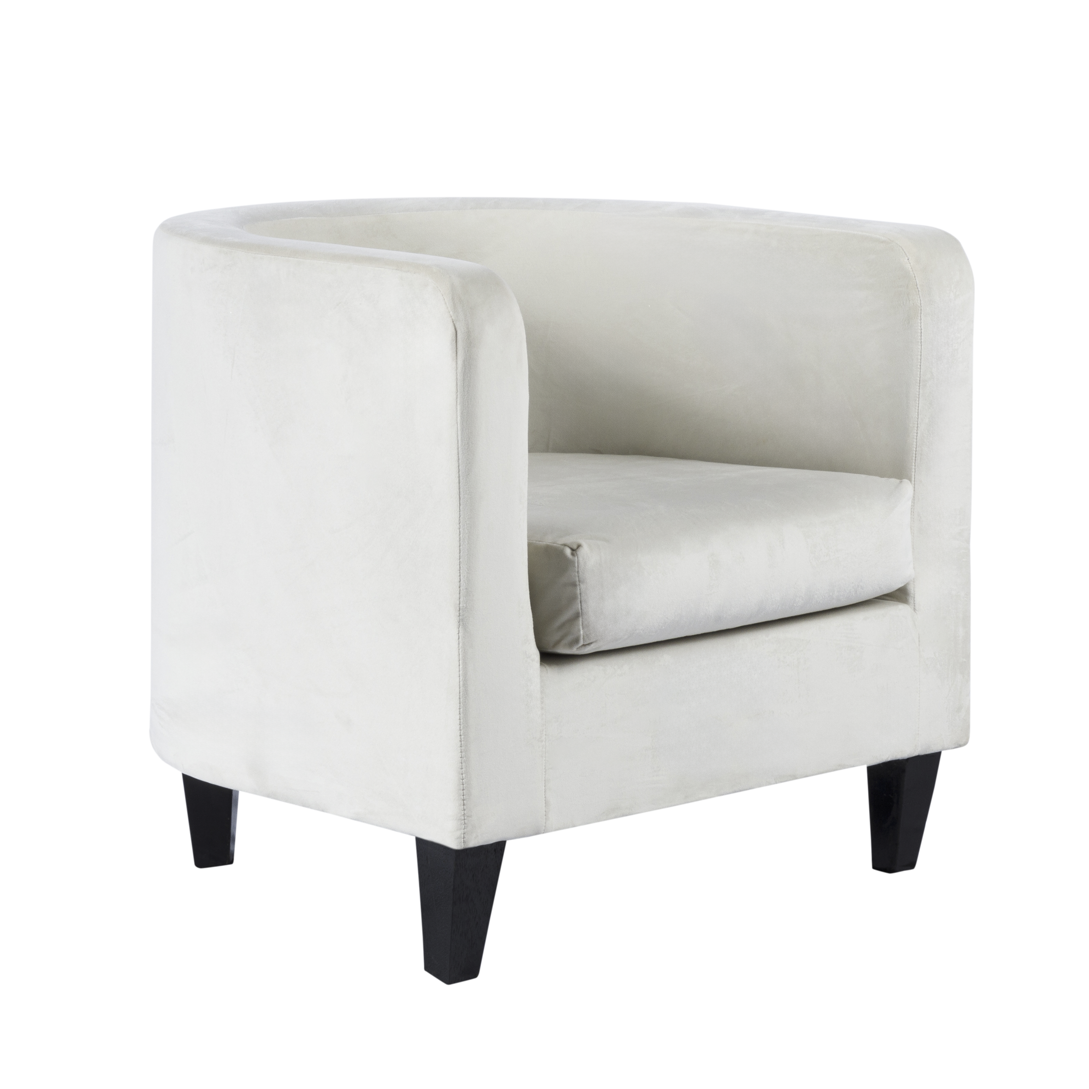 Poltrona PAT Veludo Maia Cru - 0,56 x 0,70 x 0,66h