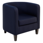 Poltrona Pat Capa Oxford Azul Marinho