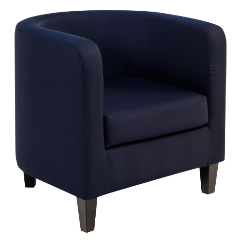 Poltrona Pat Capa Oxford Azul Marinho - 0.70l X 0.67a X 0.70p