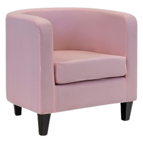 Poltrona Pat Capa Oxford Rosa Chiclete - 0.70l X 0.67a X 0.70p