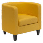 Poltrona Pat Capa Sarja Amarelo Manga