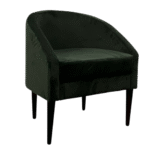 Poltrona Pepê Veludo Inca Verde