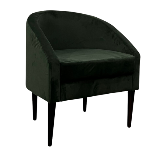 Poltrona Pepê Veludo Inca Verde 0.64l X 0.46a X 0.58p