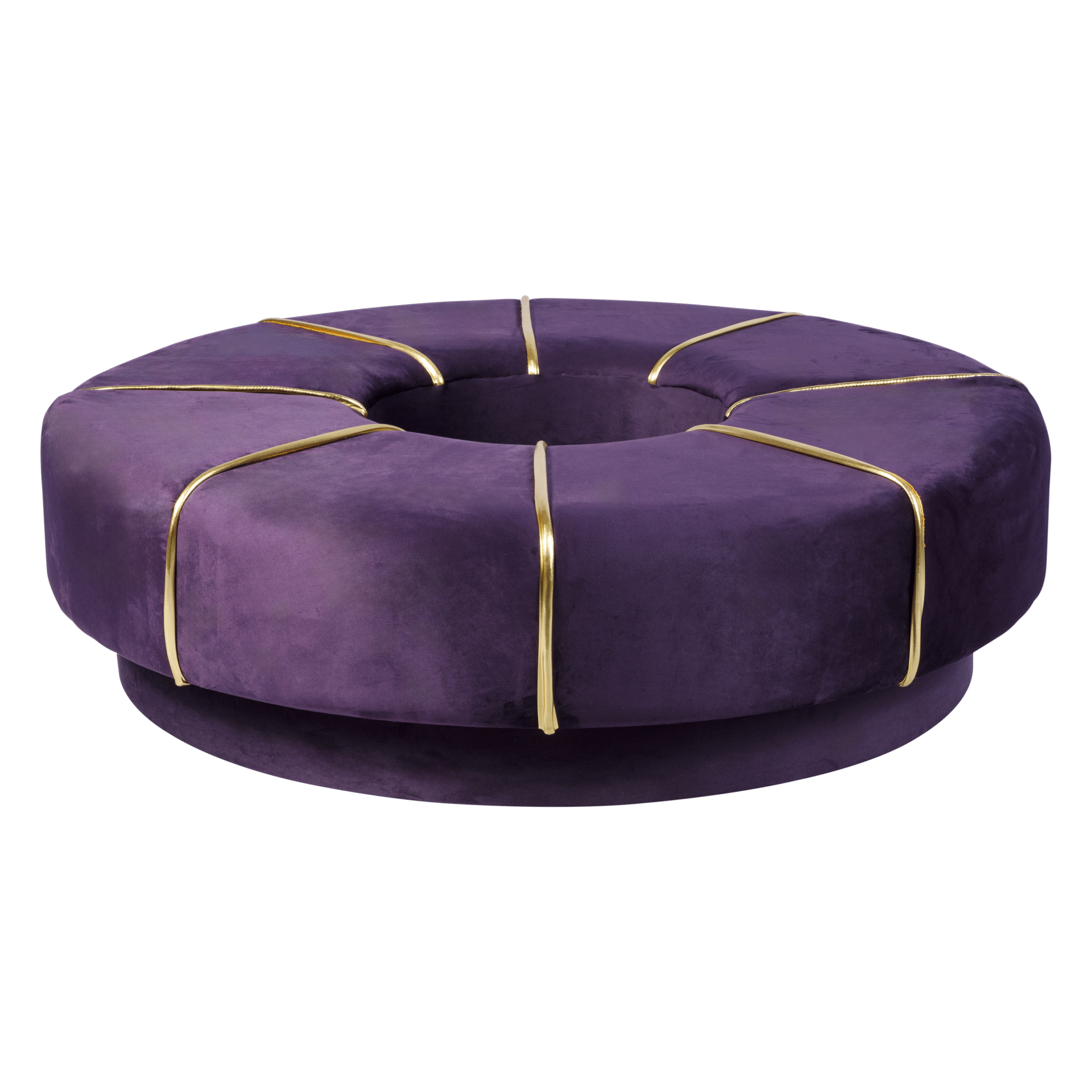 Pufe Mexerica com Furo Central - 1,60 diametro com furo de 0,60 cm diametro