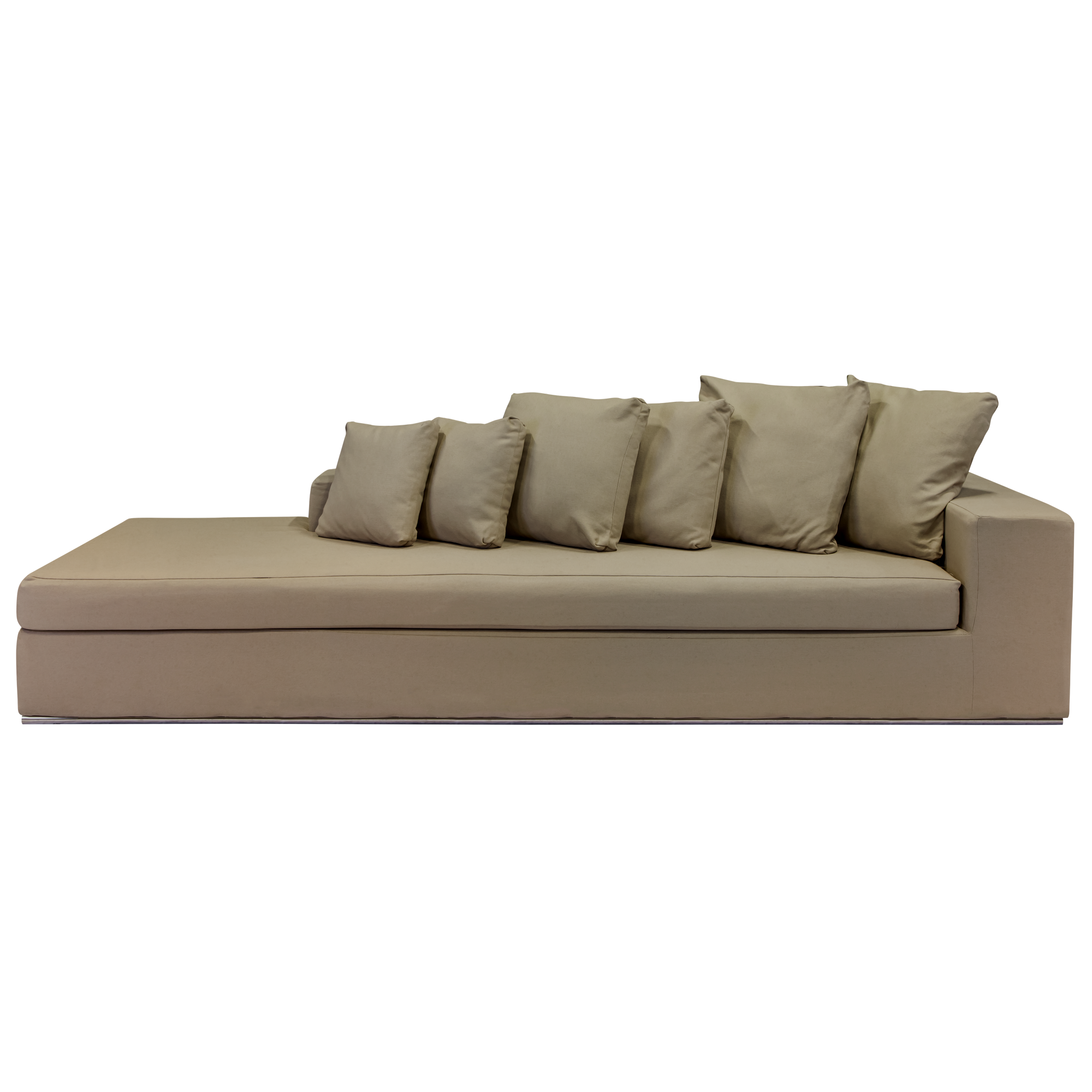 Sofá Cipriani Linho Fendi - 3,00 x 1,00 x 0,65h