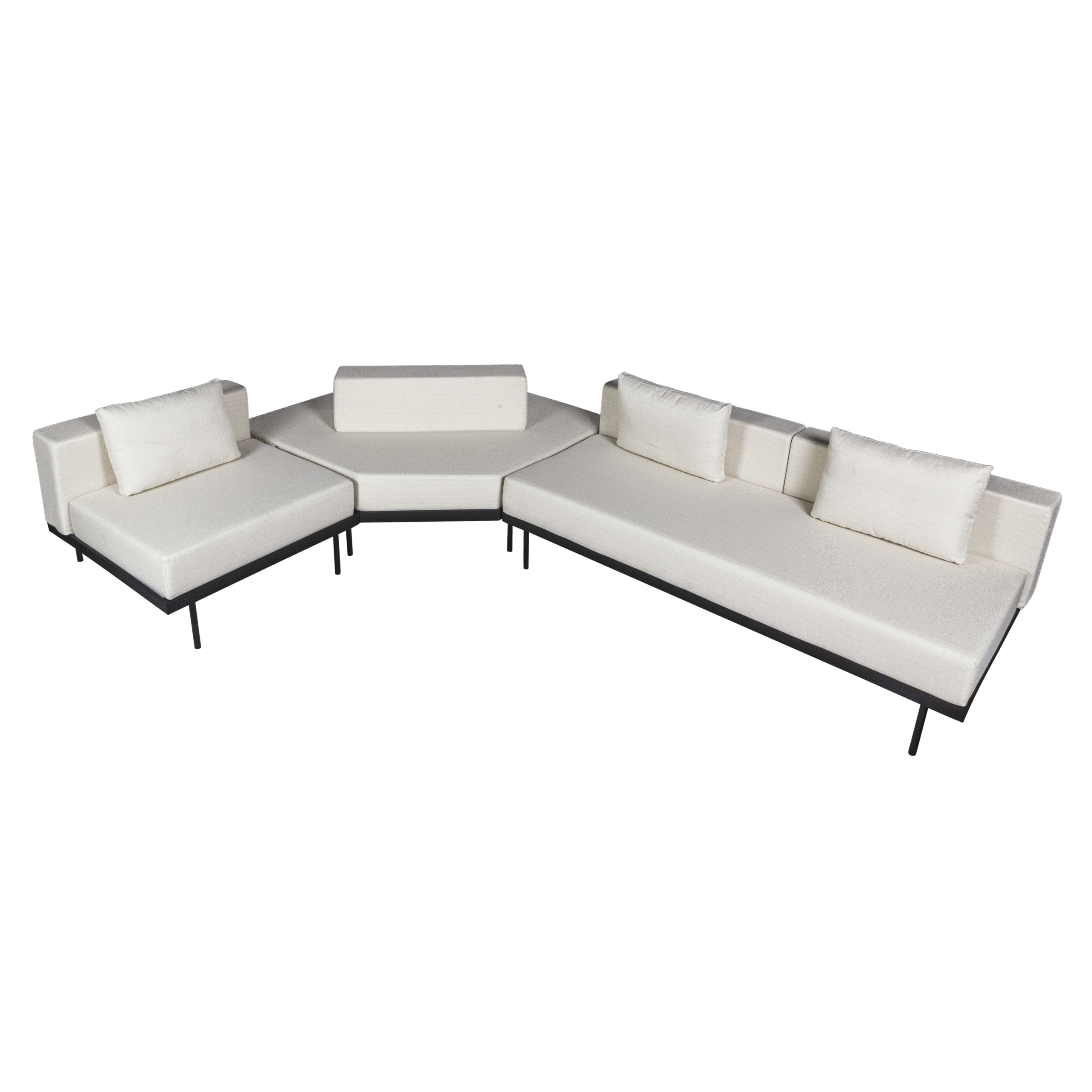 Sofá Elza Cru Completo - 4,58 x 0,65h (2)