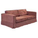 Sofá Eva Capa Camurça Rosê - Componível