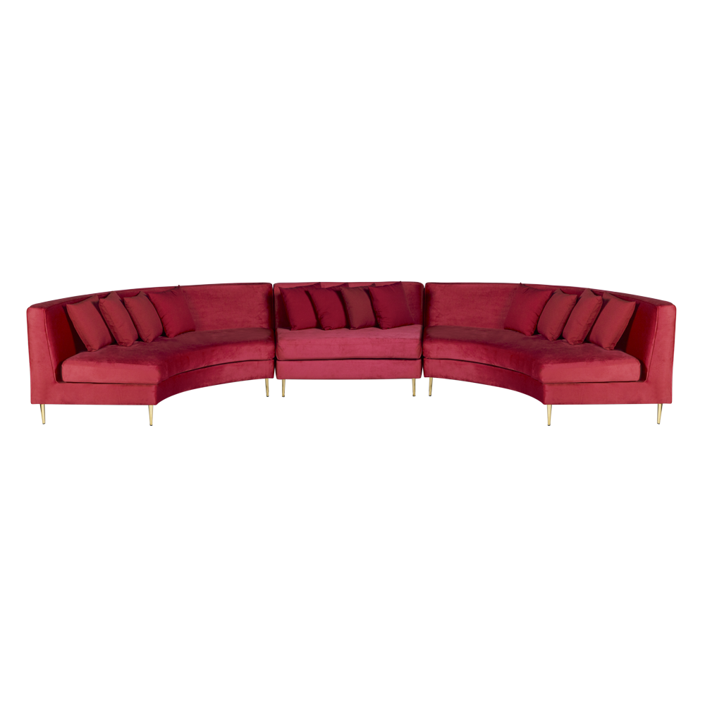 Sofá Manoela Veludo Bordô 5,45 x 0,80h (4)