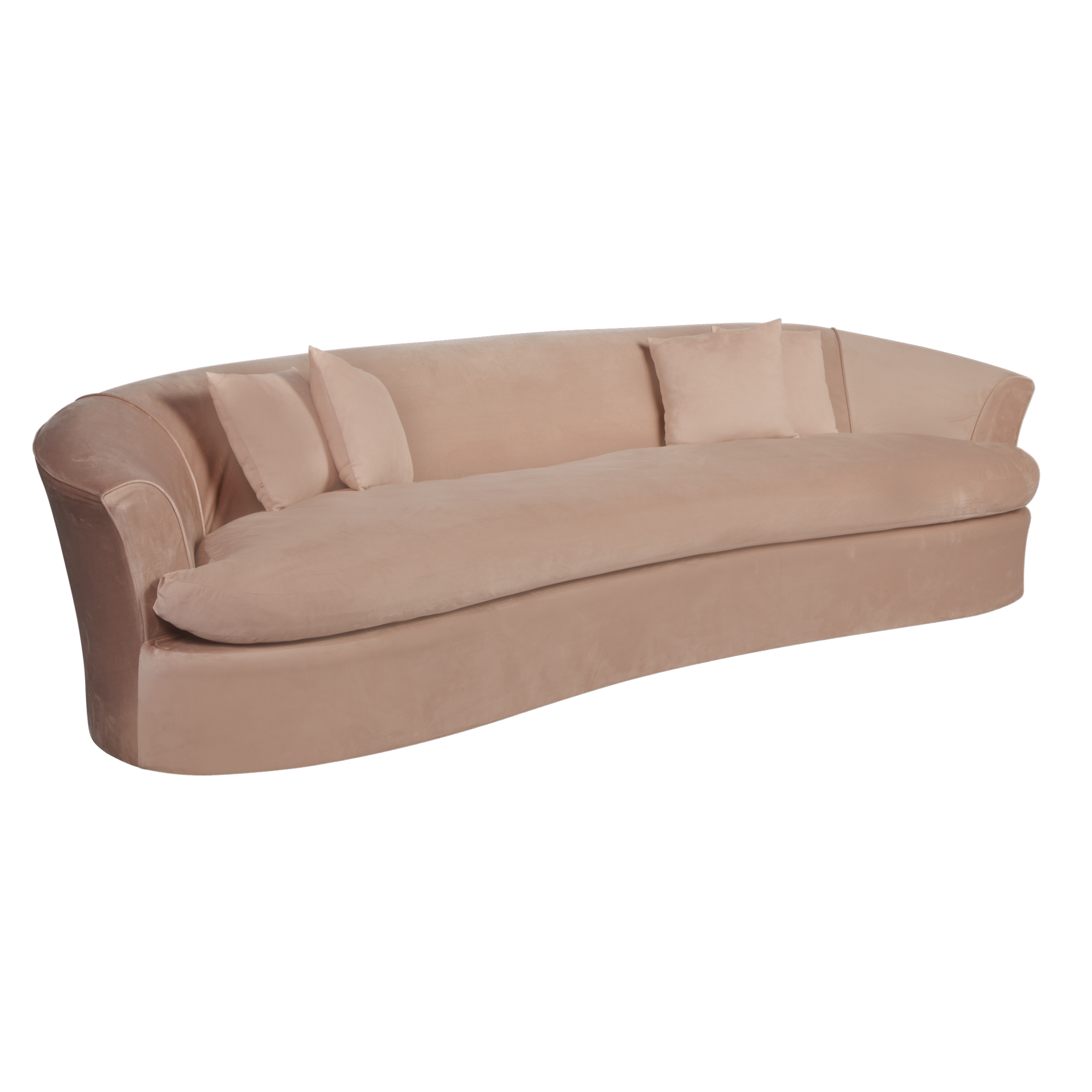 Sofá Vedette Inca Rose - 3,15 x 0,70 x 1,00h (2)