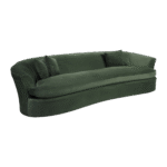 Sofá Vedette Veludo Inca Verde