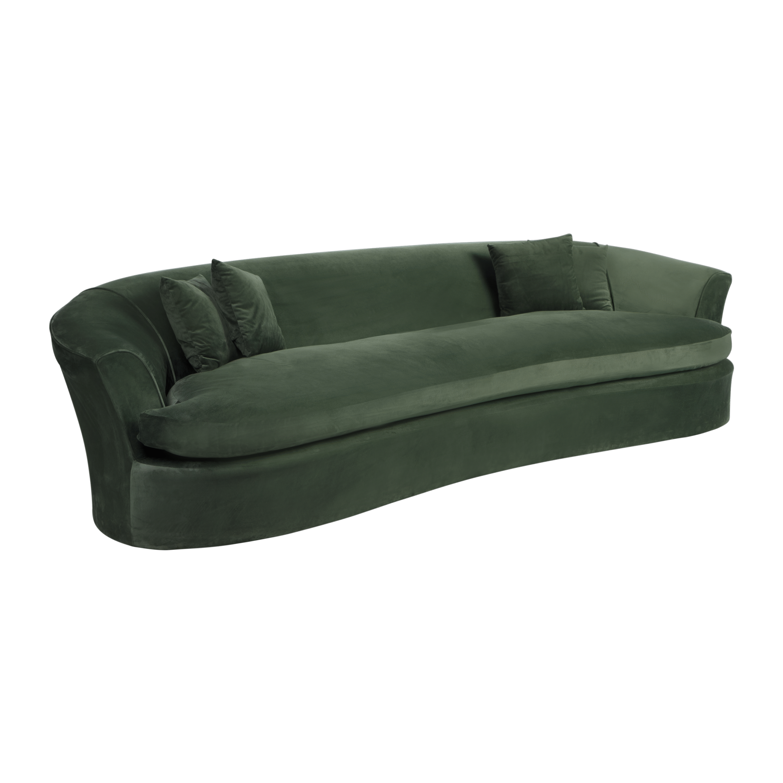 Sofá Vedette Inca Verde - 3,15 x 0,70 x 1,00h (2)