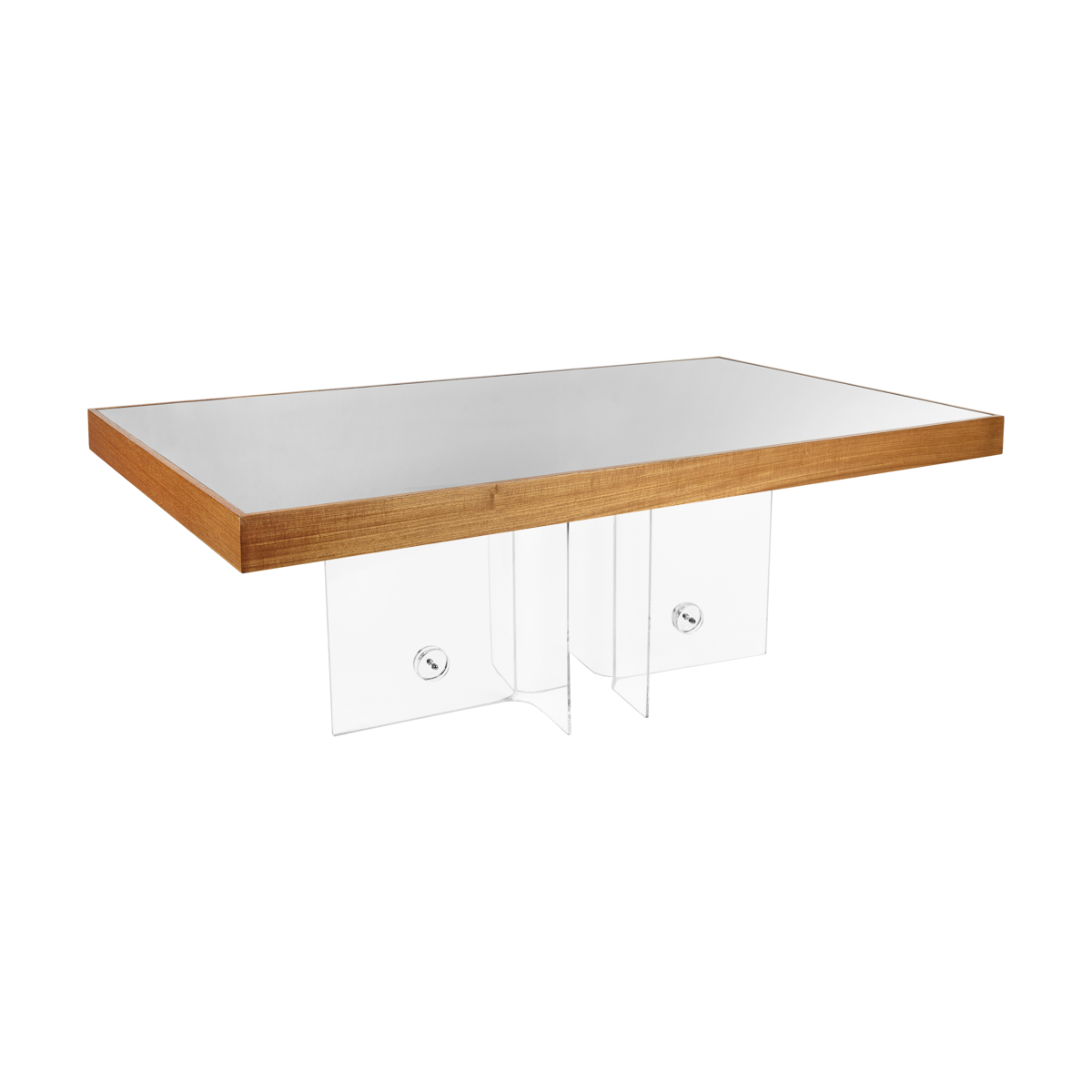 Tampo Bossa Espelho Bronze com Borda Mel Base STAR - 2,00 x 1,10 x 0,75h