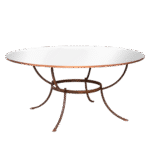 Tampo Espelho Friso Dourado com Base Suva