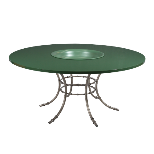 Tampo Laca com Furo e Bacia com Base Bambu - 1,60m diâmetro x 0,75h