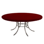 Tampo Mesa Redondo com Borda Para Revestir