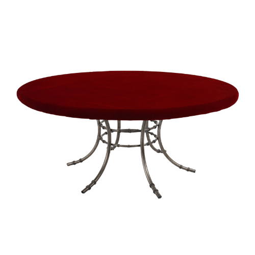 Tampo para Revestir com Base Bambu Ferro Cinza - 1,80m diâmetro x 0,75h