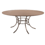 Tampo para Toalha com Base Bambu Ferro Cinza