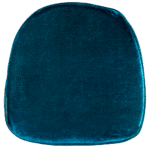 Capa Assento Veludo Irlandês Azul Anis (Cadeira Itália)