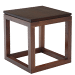 Cubo Médio Vazado Madeira com Friso