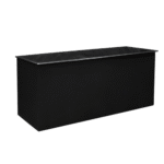 Balcão para Revestir com Tampo Granito Preto