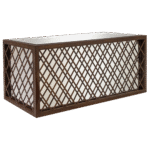 Balcão/Bar Frente Treliça Ferro Envelhecido