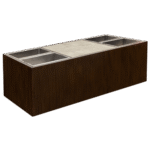 Ilha Gastronômica com Cuba Inox