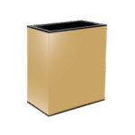 Carrinho Bebida Acrílico Espelhado Dourado(a)