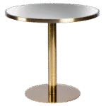 Bistrô Dubai Baixo Ouro com Tampo Espelho