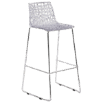 Banqueta Renda Cristal