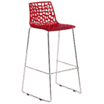 Banqueta Renda Vermelho(a)