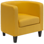 Poltrona Pat Capa Sarja Amarelo Manga