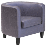 Poltrona Pat Capa Tafetá Lilás