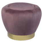 Pufe Gucci Veludo Inca Uva