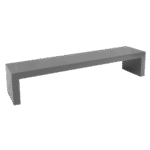 Banco/Mesa "U" Invertido Laca Estreito